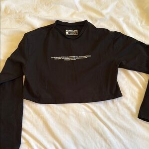 Alphalete Black Women's Crop Top